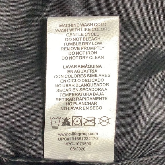 NASA Space Center Mission Space full zipper lightweight windbreaker SZ Large EUC - Picture 6 of 14